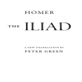Homer, Peter Green - The Iliad (Retail)